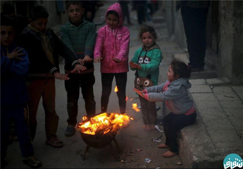 عکس/محاصره غزه ۱۰ساله شد