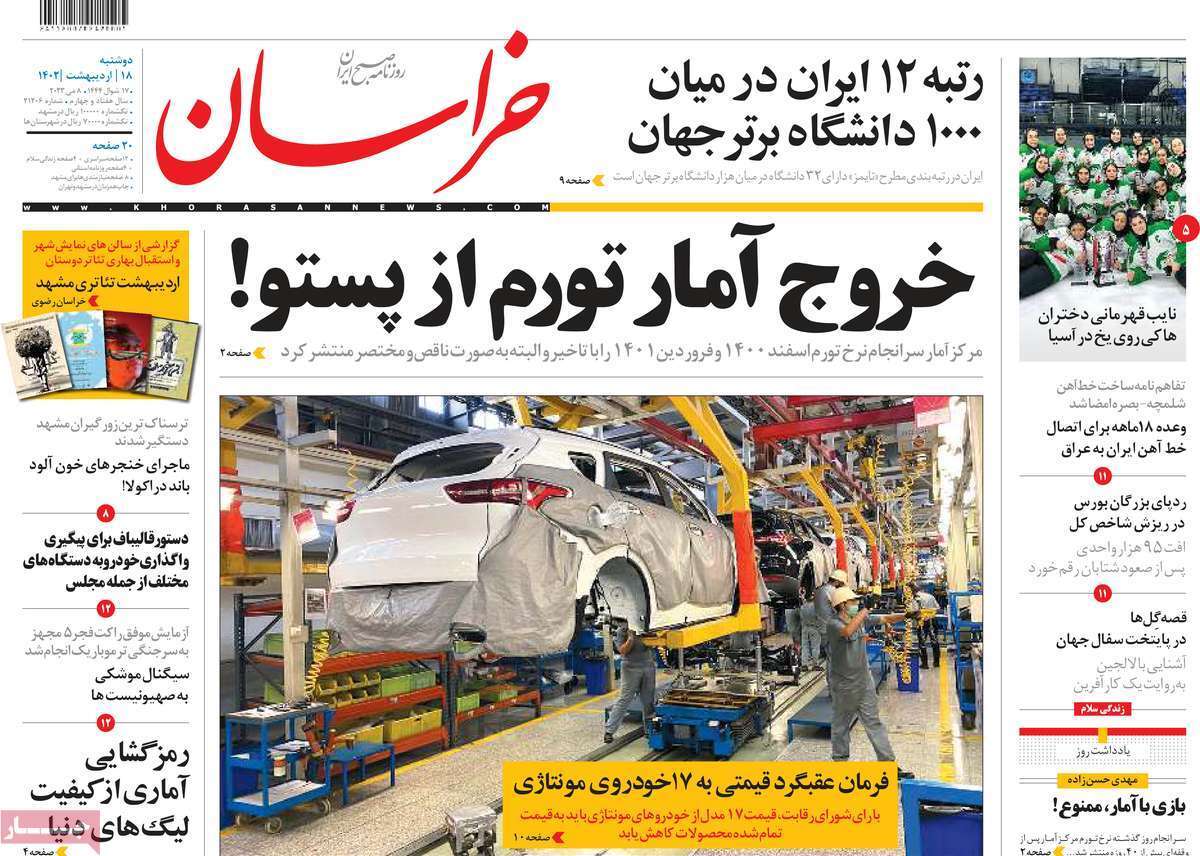 روزنامه خراسان روزنامه خراسان