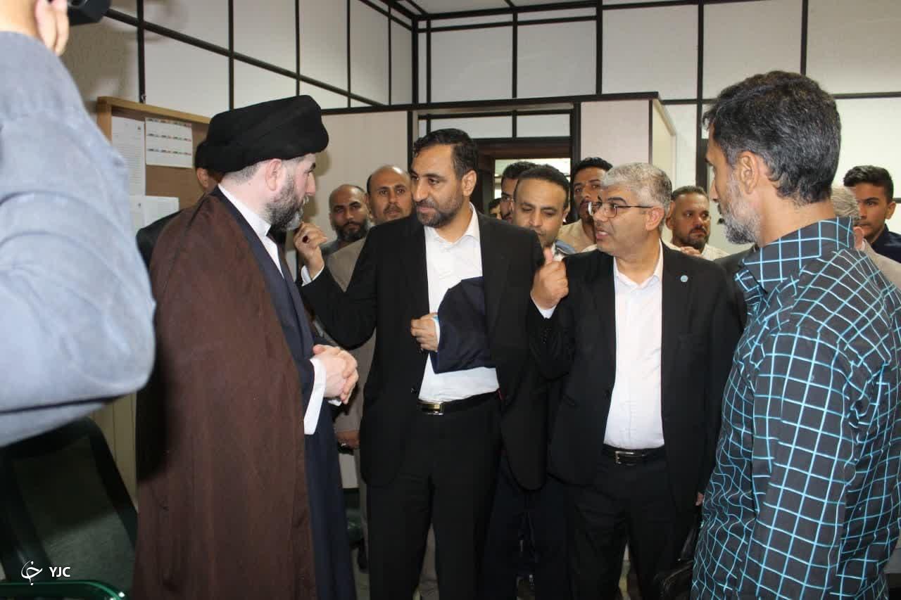 رسانه استانی میزبان فرماندهان حشدالشعبی عراق + تصاویر