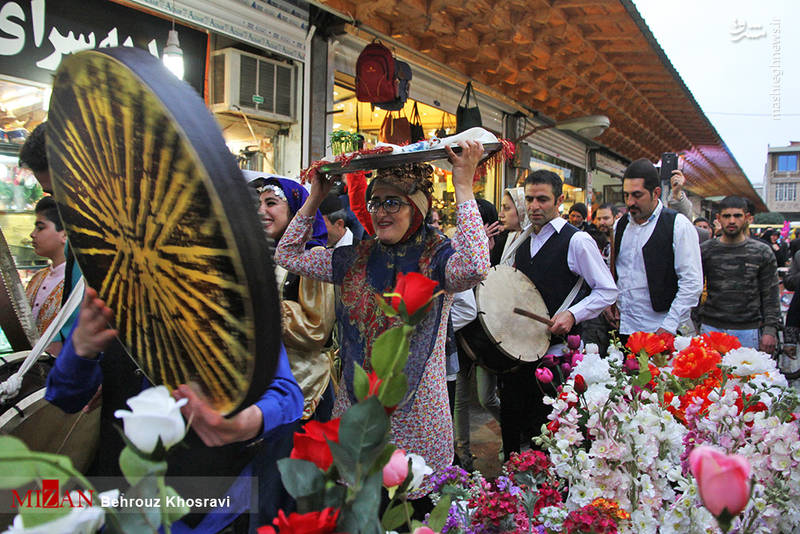  مراسم نوروزخوانی در آمل