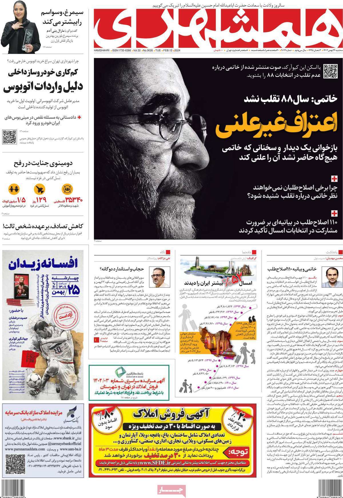روزنامه همشهری
