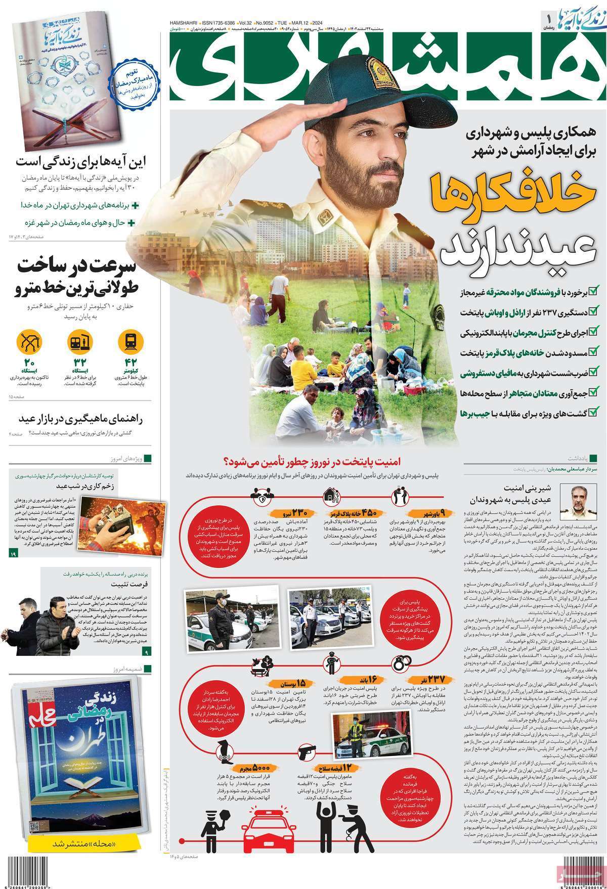 روزنامه همشهری روزنامه همشهری