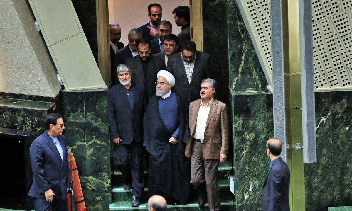 نشست بررسی صلاحیت وزرای پیشنهادی آغاز شد/ روحانی:‌ دولت در آغاز کارش با بحران‌ها روبه‌رو بود
