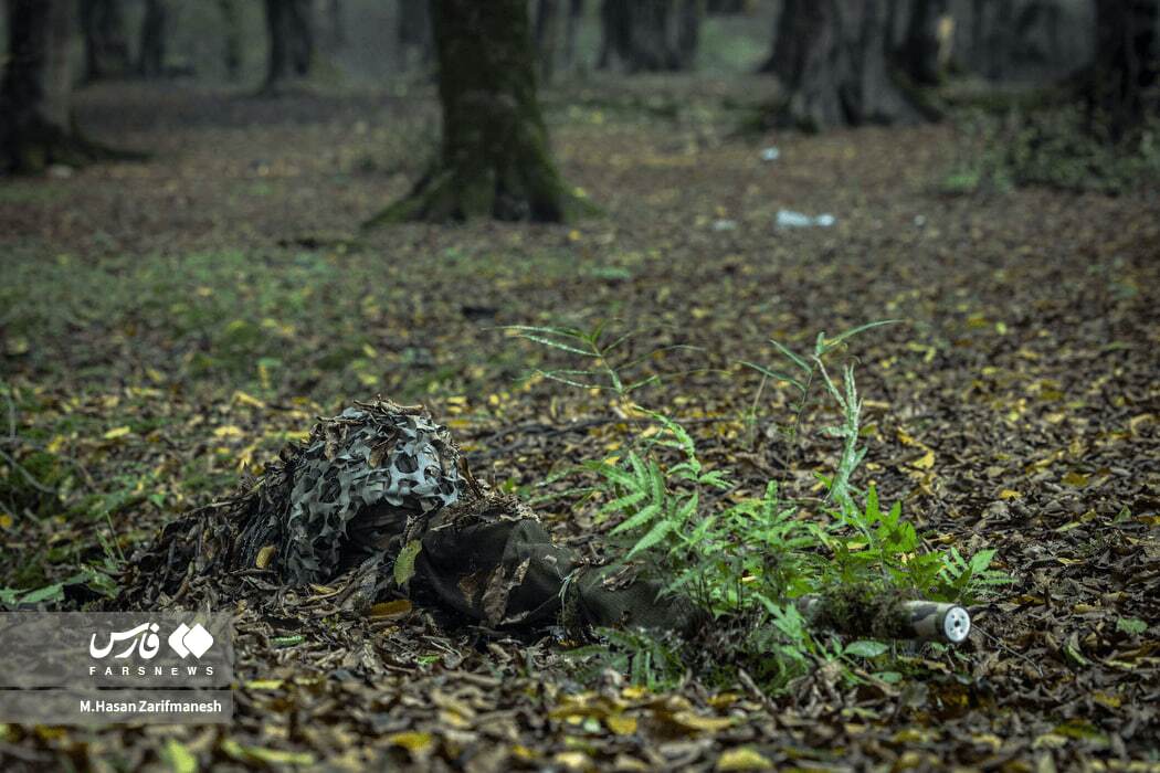 تصاویر: تمرین تخصصی رزم در جنگل توسط یگان ویژه فاتحین