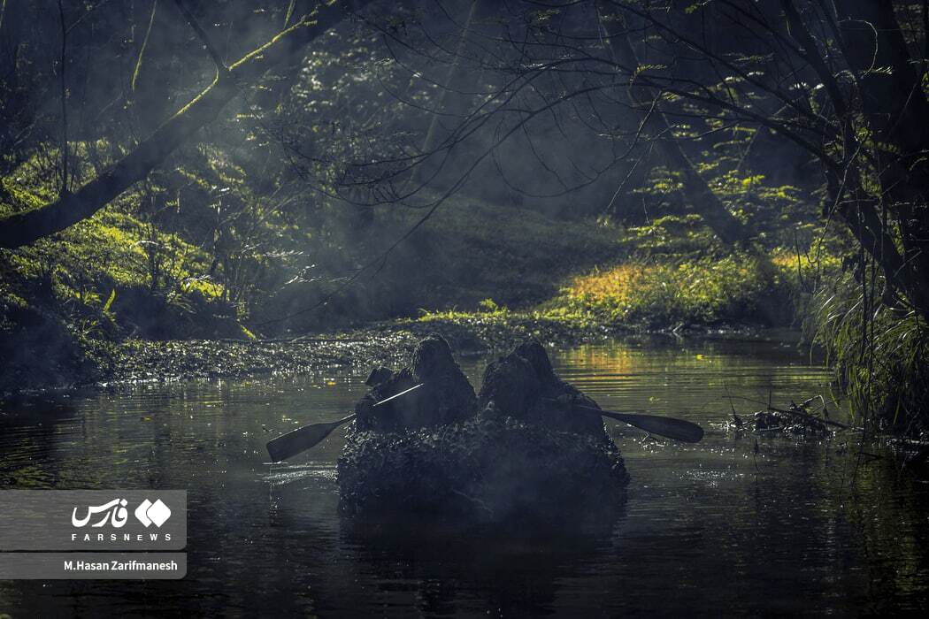 تصاویر: تمرین تخصصی رزم در جنگل توسط یگان ویژه فاتحین