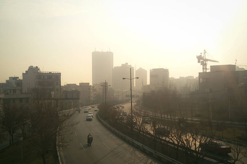نمایی از اتوبان کردستان تهران در عصر روز سه شنبه / عکس: محسن کرامت