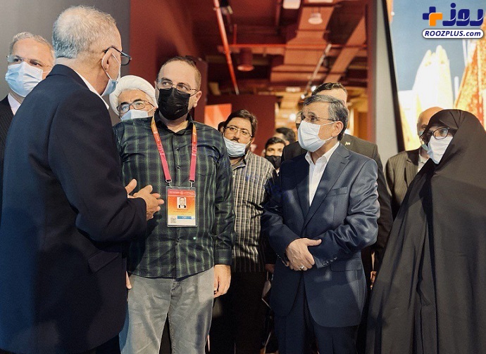 حضور احمدی‌نژاد در نمایشگاه اکسپو ۲۰۲۰ دبی +تصاویر