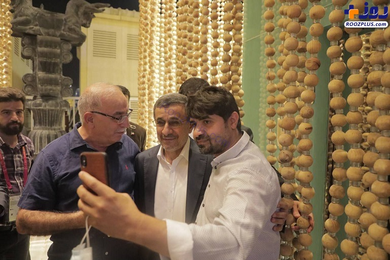 حضور احمدی‌نژاد در نمایشگاه اکسپو ۲۰۲۰ دبی +تصاویر