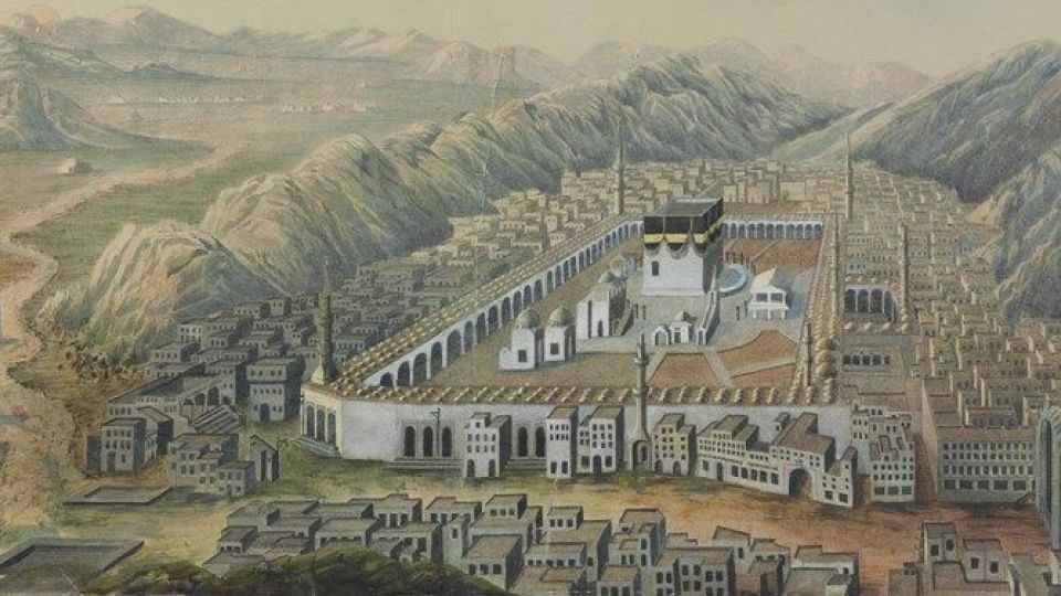 مکه ۲۳۰ سال پیش چه شکلی بود+ تصاویر
