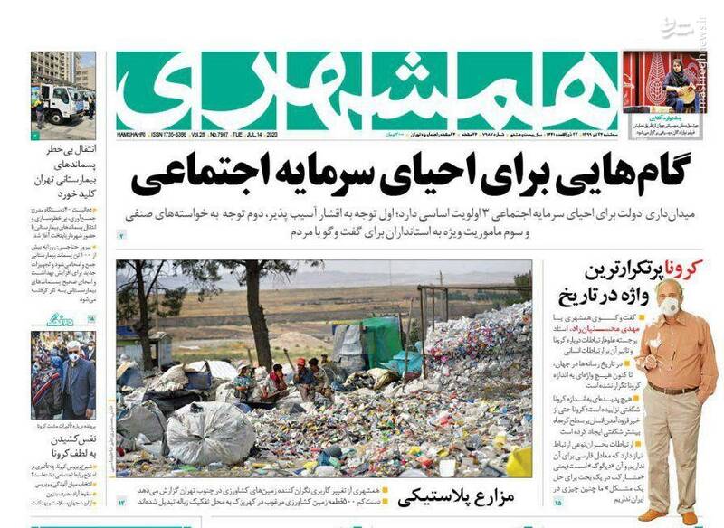 همشهری: گامهایی برای احیای سرمایه اجتماعی همشهری: گامهایی برای احیای سرمایه اجتماعی