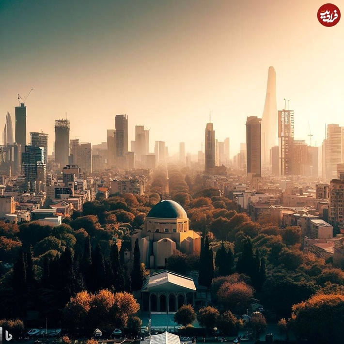 تهران در سال ۱۵۰۲ از نگاه هوش مصنوعی