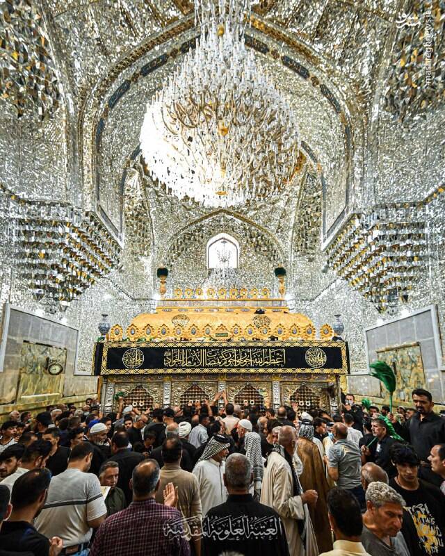 عکس/ حرم مطهر امام جواد(ع) در شب شهادت