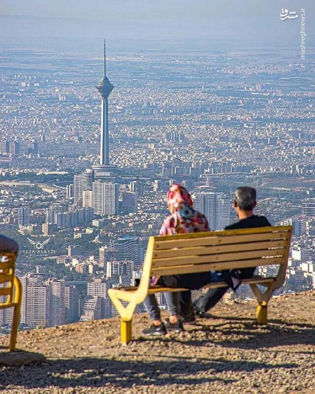عکس/ تهران از نمای توچال 