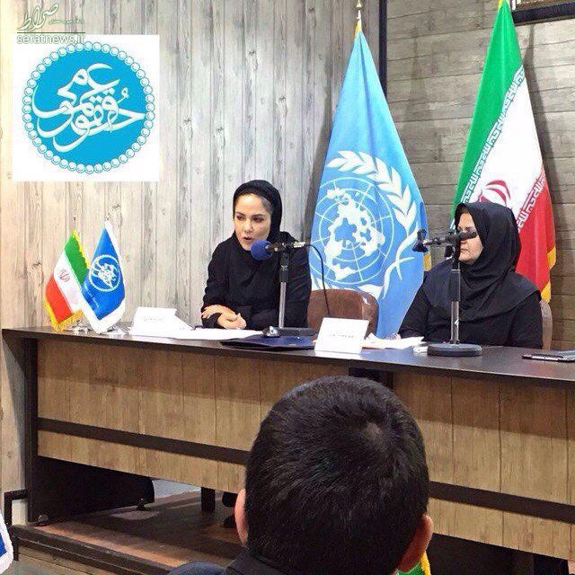 یک زن ایرانی داور CAS شد +عکس
