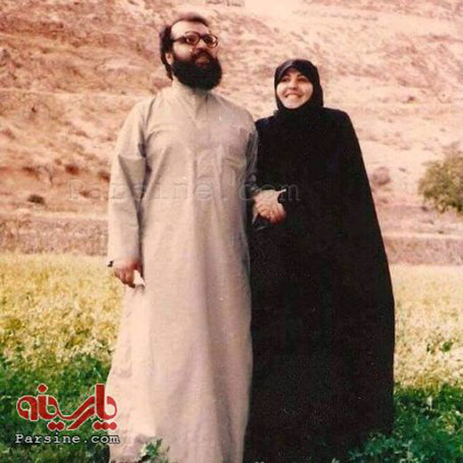 عکس: دبیرکل حزب الله لبنان و همسرش