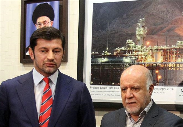 عکس: دیدار بازیکن اسبق آث میلان با وزیر نفت