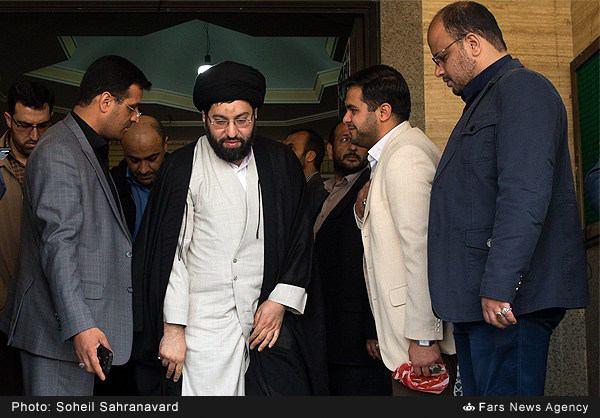 عکس: فرزندان رهبر انقلاب در ختم مادر سردار سلامی