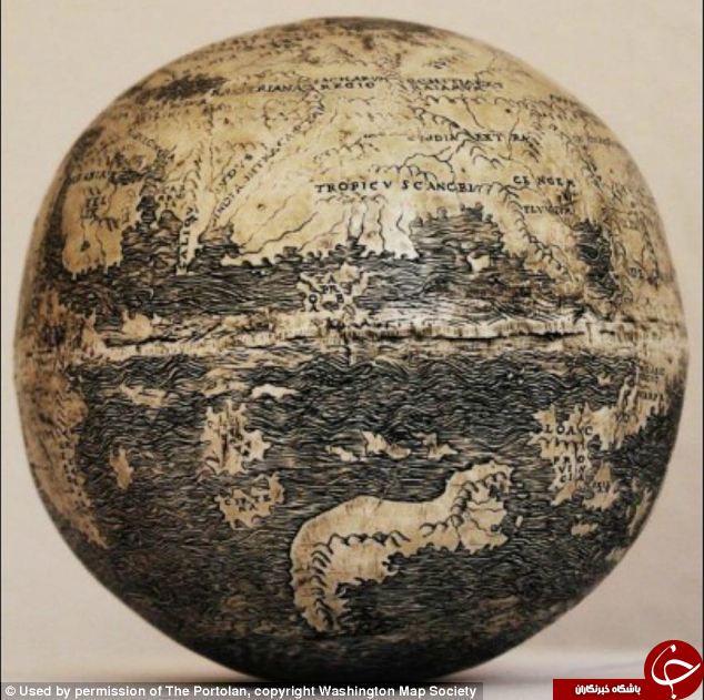 قدیمی ترین کره جغرافيايي زمین 