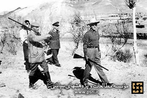 محمدرضا پهلوی در شكار