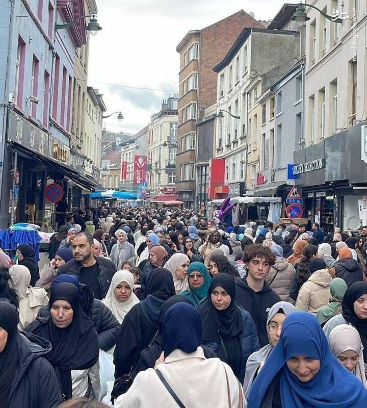 تصویری از محجبههای اروپایی که باعث تعجب شد