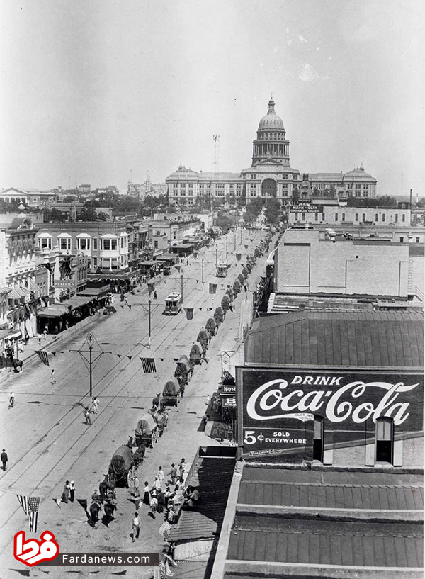 منظره کنگره آمریکا در سال ۱۹۱۵