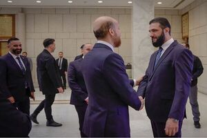 گشتزنی پسر اردوغان در سوریه جولانی