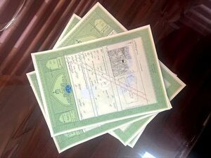اسناد سبزرنگ با قولنامه قابل پذیرش نیست سند