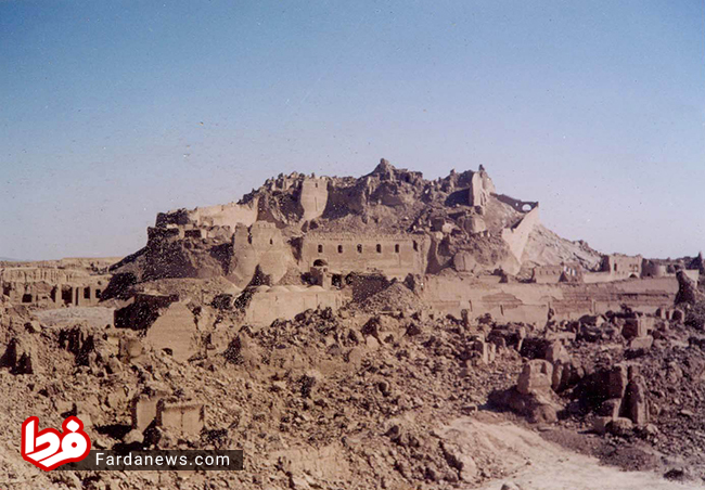 ارگ بم بعد از زلزله