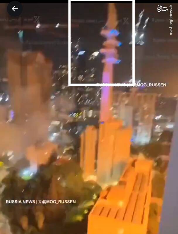 شناسایی محل اصابت پدافند اسرائیلی در جنگ ۱۲ روزه/ دقت موشک ایران در اصابت به قلب تل‌آویو +عکس و فیلم