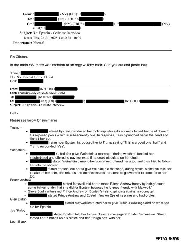 جزییات دیگری از همدستی شیطانی ترامپ با اپستین/ قربانی ۱۳ سالهی ترامپ به FBI گزارش داده بود +تصاویر