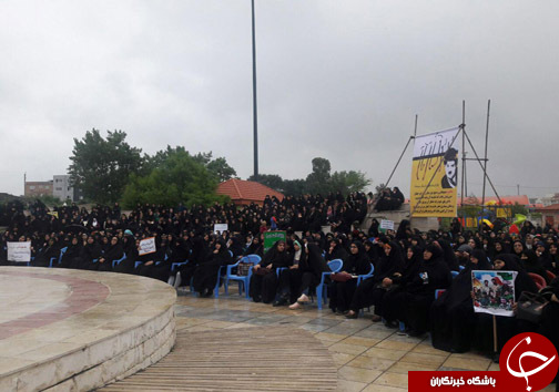 اجتماع 5 هزاری بانوان باحجاب+تصاویر