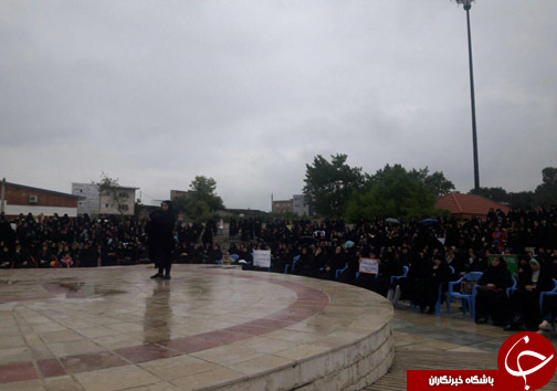 اجتماع 5 هزاری بانوان باحجاب+تصاویر