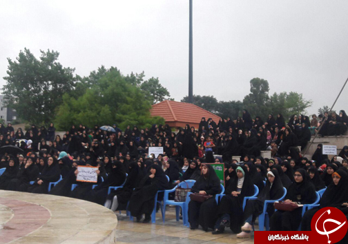 اجتماع 5 هزاری بانوان باحجاب+تصاویر