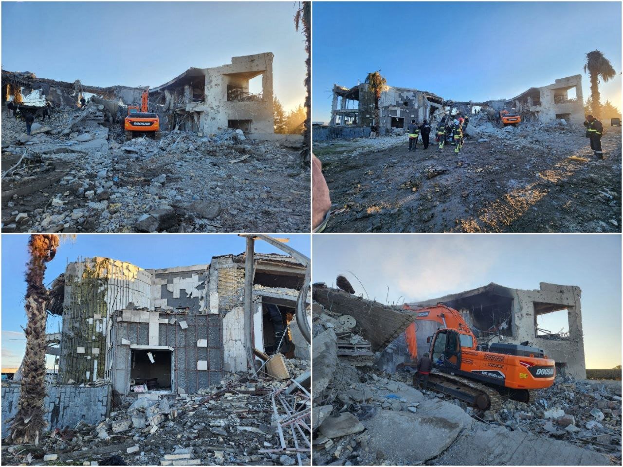 عکسی از وضعیت اربیل پس از حمله موشکی سپاه