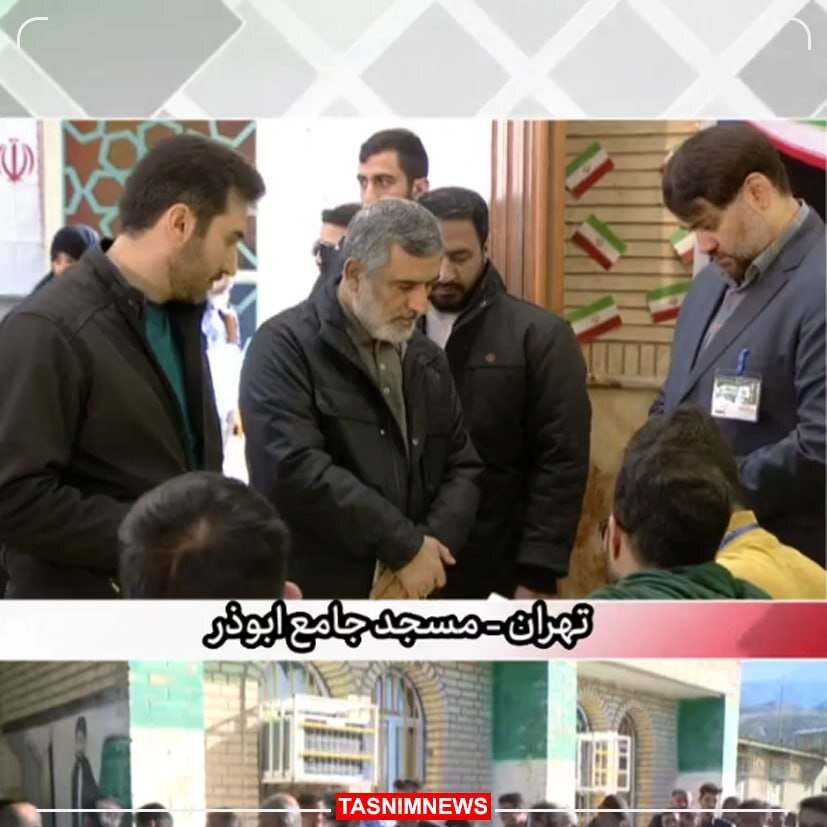 سردار حاجی زاده کجا، رأی خود را به صندوق انداخت؟ +عکس