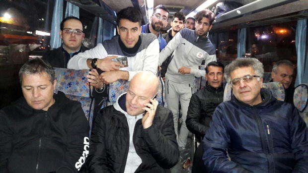 تصادف اتوبوس حامل بازیکنان تیم خونه به خونه مازندران در جاده هراز