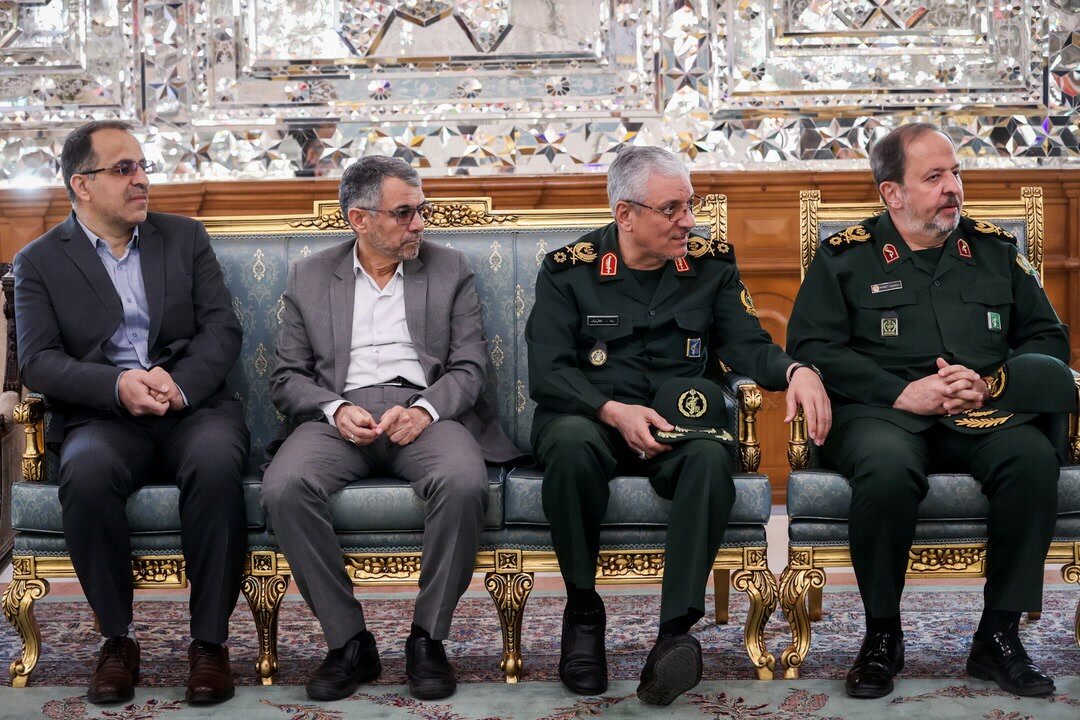 کدامیک از فرماندهان نظامی به عیددیدنی قالیباف رفتند؟ +عکس