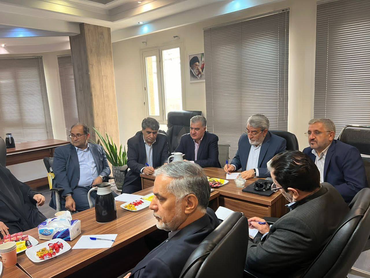 میانداری رحمانی فضلی در ستاد علی لاریجانی+ عکس