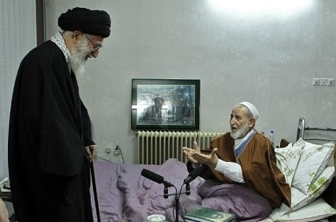 &zwnj; آیت الله یزدی دار فانی را وداع گفت + عکس