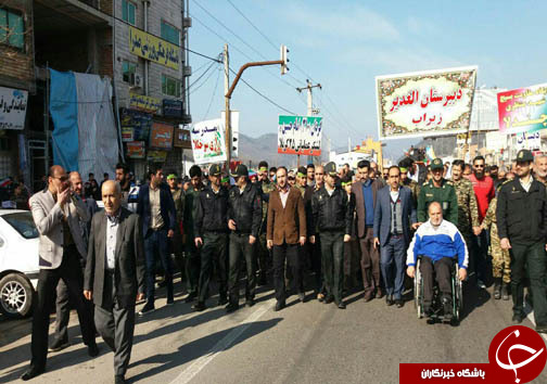 آغاز حماسه همدلی و اقتدار ملی مردم طبرستان در راهپیمایی ۲۲ بهمن ۹۶ +تصاویر
