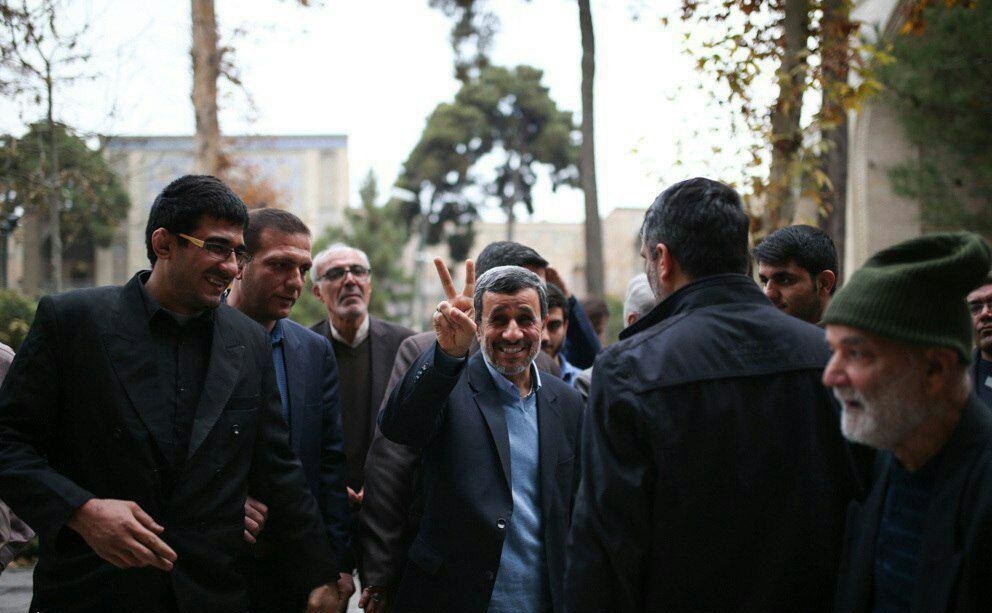عکسی که احمدی‎نژاد از خودش منتشر کرد