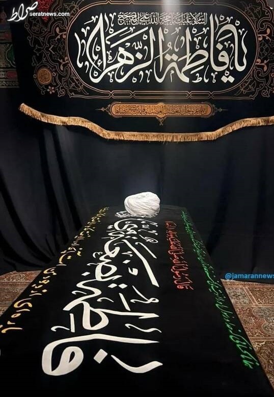 عکس/ تابوت آیتالله صافی گلپایگانی عکس/ تابوت آیتالله صافی گلپایگانی