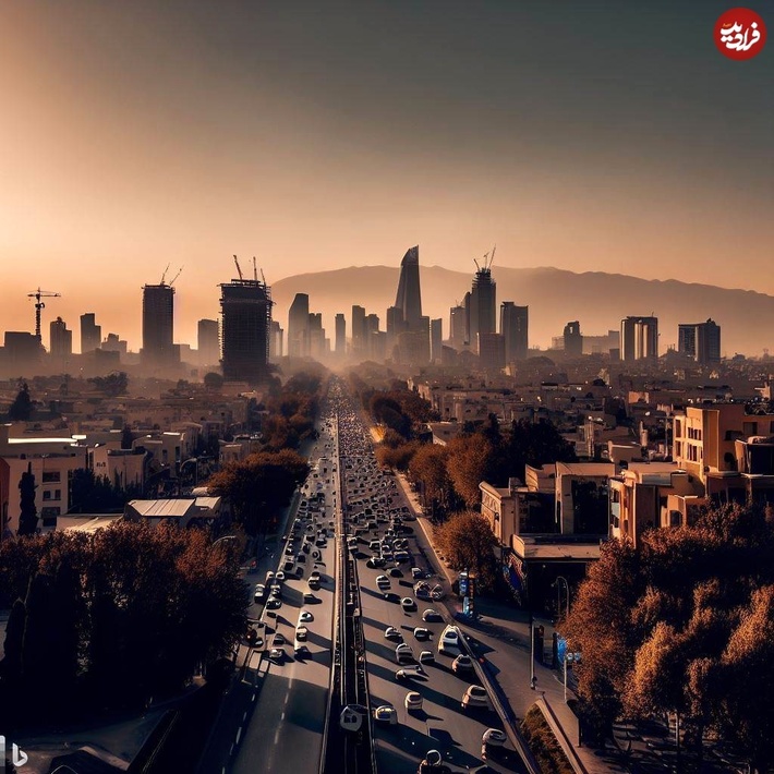 تهران در سال ۱۵۰۲ از نگاه هوش مصنوعی