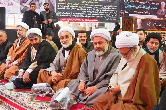 مراسم  بزرگداشت آیت الله هاشمی رفسنجانی در مصلای ساری به میزبانی آیت الله طبرسی و استاندار مازندران