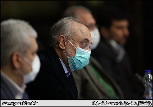 وزرا و معاونان روحانی با ماسک به هیات دولت آمدند+عکس
