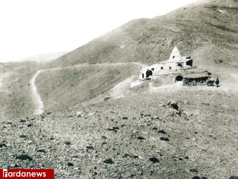 ساختمان امامزاده در سال ۱۳۱۲ هجری قمری