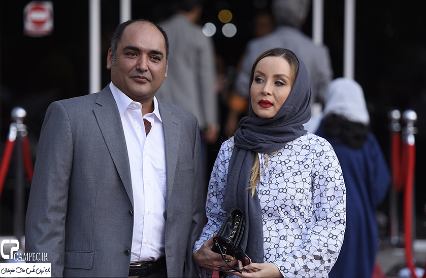 حدیث فولادوند و همسرش رامبد شکرآبی در جشن حافظ سال94
